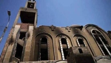 مصر میں گرجا گھر میں آگ لگنے سے 41 افراد ہلاک