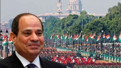 مصری صدر السیسی‘ یوم جمہوریہ تقریب میں مہمان خصوصی