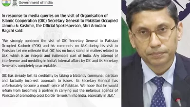 او آئی سی سربراہ کے دورہ پاکستانی مقبوضہ کشمیر پر ہندوستان کی تنقید