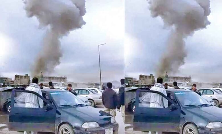 کابل میں فوجی ایرپورٹ کے باہردھماکہ‘ کئی افراد ہلاک