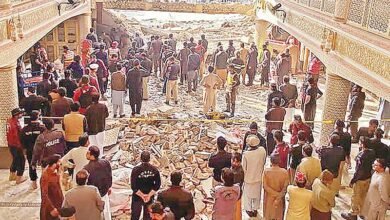 پشاور کی مسجد میں خودکش دھماکہ‘ 46 افراد جاں بحق