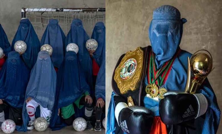 افغان خاتون اتھیلٹس کے اسپورٹس میں حصہ لینے پر امتناع