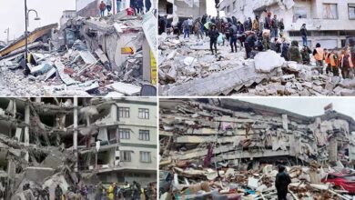 ترکی اور شام زلزلوں سے دہل اُٹھے‘ 3062 جانوں کااتلاف