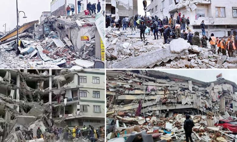 ترکی اور شام زلزلوں سے دہل اُٹھے‘ 3062 جانوں کااتلاف