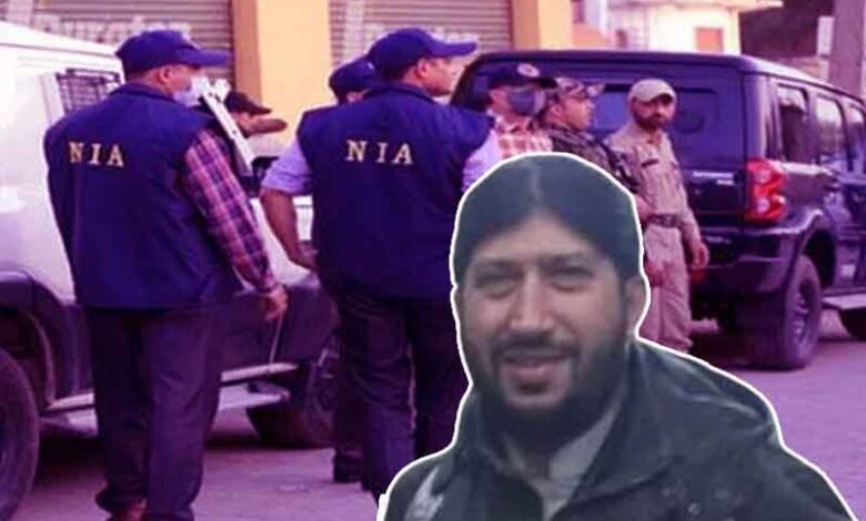 حزب المجاہدین کے خودساختہ کمانڈر بشیر احمد پیر کی جائیداد قرق