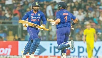 ہندوستان نے آسٹریلیا کو 5 وکٹ سے ہرادیا