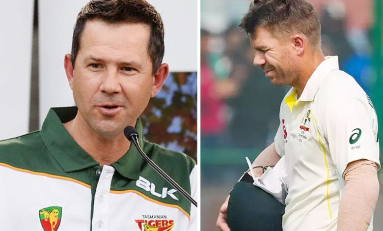 وارنر کو باکسنگ ڈے ٹسٹ کے بعد ریٹائرڈ ہوجانا چاہئے تھا:پانٹنگ