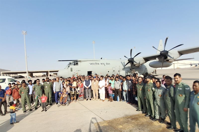 سوڈان سے 121 ہندوستانیوں کو نکالنے فضائیہ کا جرأتمندانہ آپریشن