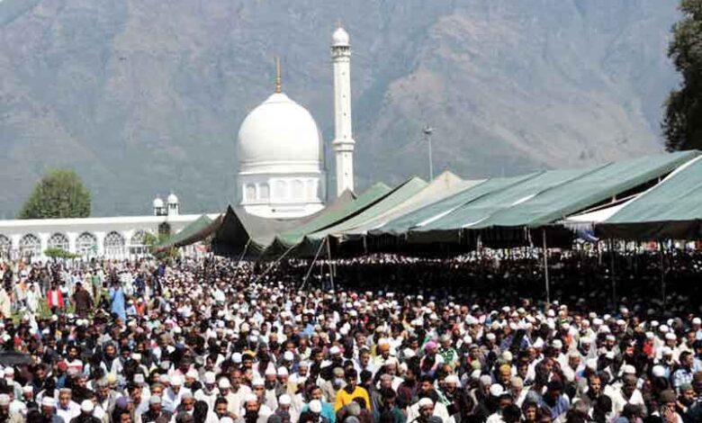 وادی کشمیر میں جمعۃ الوداع کے عظیم الشان اجتماعات کا انعقاد