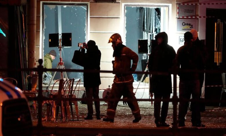 روس میں کیفے میں دھماکہ،  ایک شخص ہلاک، 25 زخمی