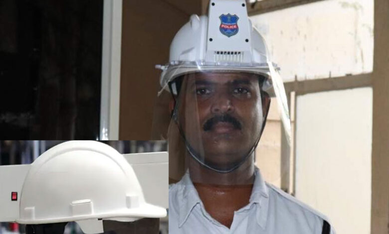 حیدرآباد ٹریفک پولیس کی جانب سے اے سی والی ہیلمٹ کا تجرباتی استعمال