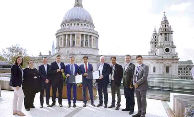 حکومت تلنگانہ اور لندن ایکسچینج گروپ کے درمیان معاہدہ۔ کے ٹی آر کا ٹوئٹ