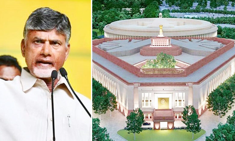 پارلیمنٹ کی افتتاحی تقریب میں شرکت کرنے ٹی ڈی پی کا اعلان