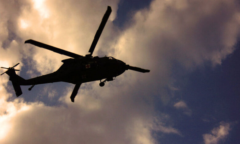 شمال مشرقی شام میں ہیلی کاپٹر گر گیا،22امریکی فوجی زخمی