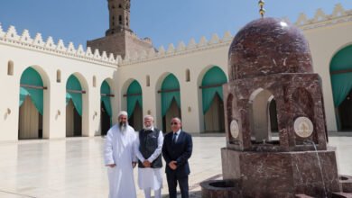 قاہرہ میں وزیراعظم مودی کا دورہ مسجد الحاکم