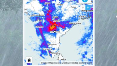 بارش: تلنگانہ میں آئندہ 3 دن کے لئے ریڈ الرٹ جاری