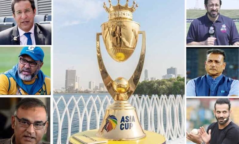 ایشیا کپ کے کمنٹری پینل کا اعلان ، پاکستان کے صرف 4 اور ہندوستان کے 11 سابق کھلاڑی شامل