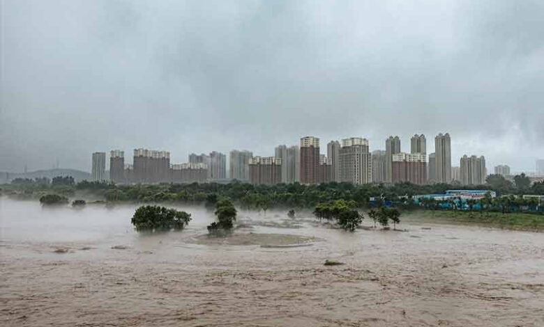 چین میں شدید بارش، 6 افراد ہلاک