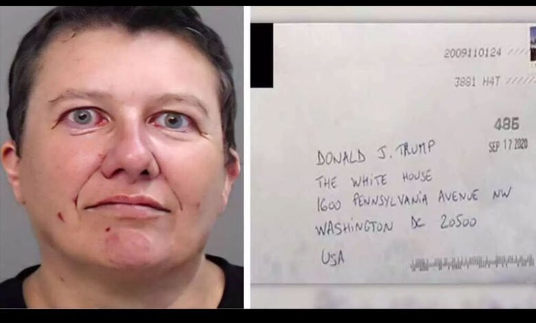 ٹرمپ کو زہر بھرا خط بھیجنے والی خاتون کو سزا سنا دی گئی