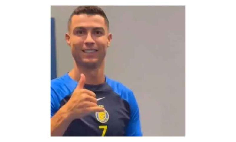 رونالڈو کا عربی میں سلام (ویڈیو)