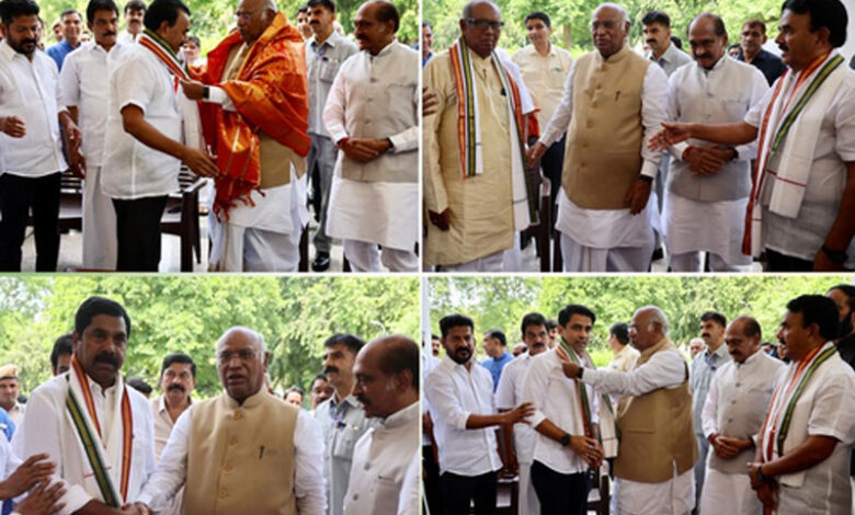 تلنگانہ کے سابق وزیر جوپلی کرشنا راؤ کانگریس میں شامل