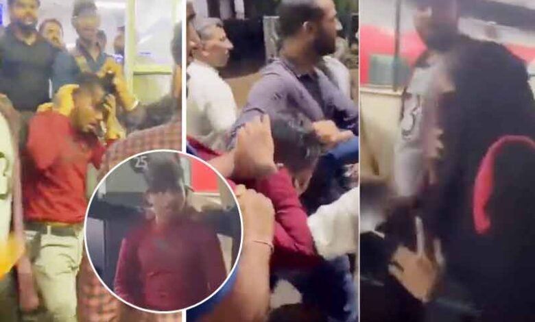 ہندو لڑکی کے ساتھ نظر آنے والے مسلمان لڑکے کی ہجوم نے پٹائی کردی، ویڈیو وائرل