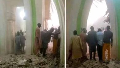 نائیجیریا میں تاریخی مسجد کا چھت منہدم، 7 نمازی جاں بحق