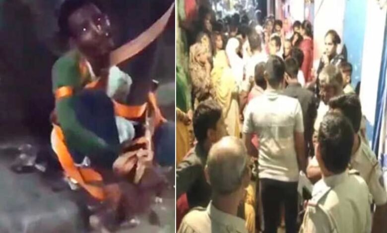 مندر سے پرساد کھانے پر مسلم نوجوان کو ہجوم نے پیٹ پیٹ کر ہلاک کردیا (درد ناک ویڈیو)