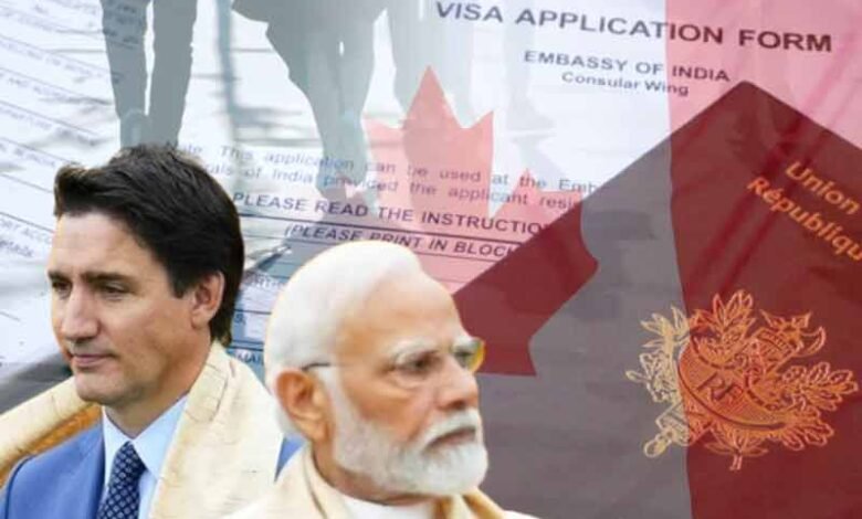 ہندوستان نے کینیڈین شہریوں کیلئے ویزا سروسز پر پابندی عائد کردی