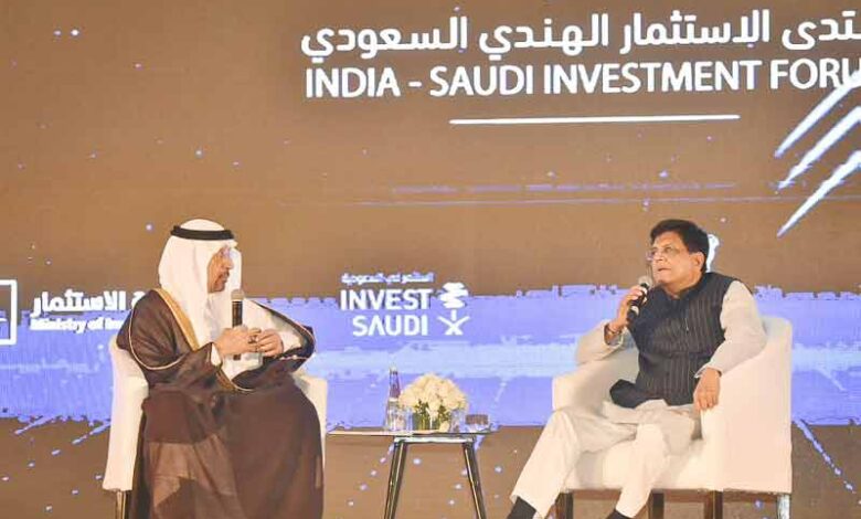 انڈیا- سعودی عرب سرمایہ کار فورم کی میٹنگ، دونوں ممالک میں دفاتر قائم کرنے کا فیصلہ