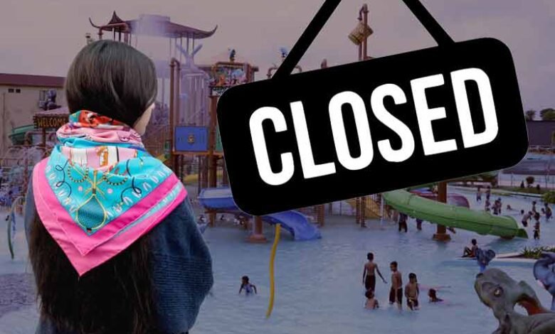 ایران میں حجاب قوانین کی خلاف ورزیوں پربڑا واٹر پارک بند
