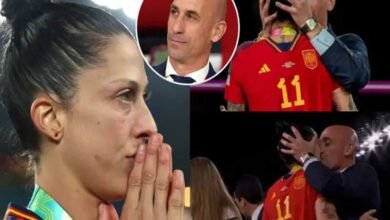 خاتون فٹبالر کو زبردستی بوسہ دینے والا اسپینش فٹبال عہدیدار مستعفی