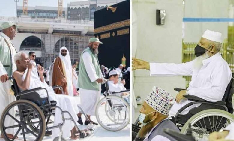 مسجد الحرام میں معذور افراد کی سہولت کیلئے غیر معمولی اقدامات