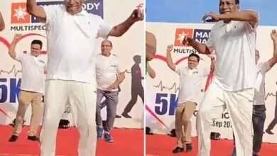 وزیر لیبر کا رقص، شرکاء کو حیریت زدہ کردیا (ویڈیو)