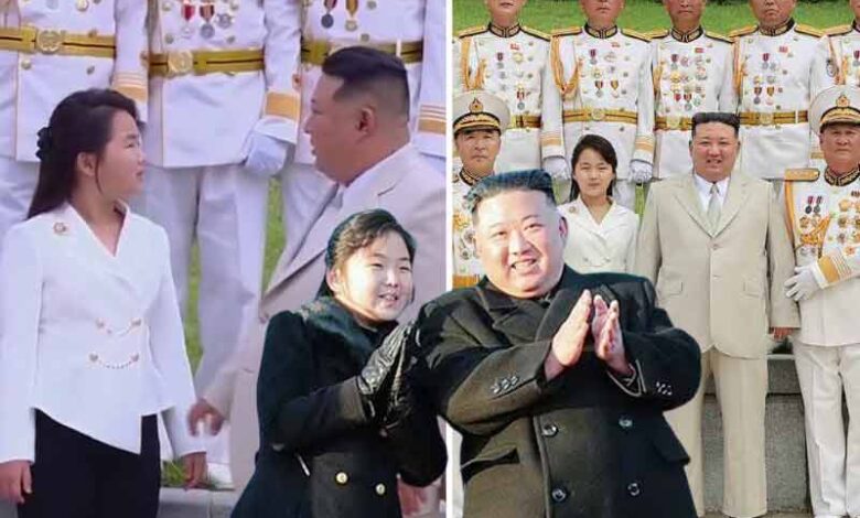 کم جونگ ان کی بیٹی فوجی پروگراموں میں شامل ہوتی ہے