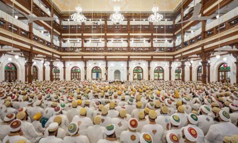 ممبئی میں داؤدی بوہروں کی سب سے بڑی مسجد کا افتتاح