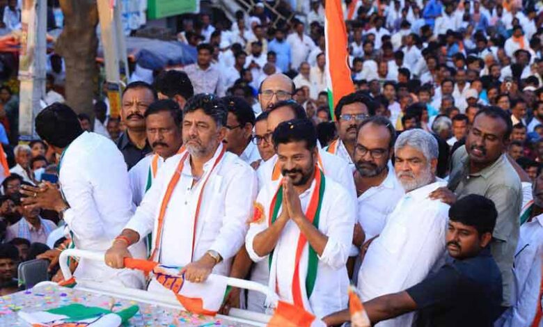 تلنگانہ میں بھی کانگریس برسراقتدار آئے گی:ڈی کے شیو کمار