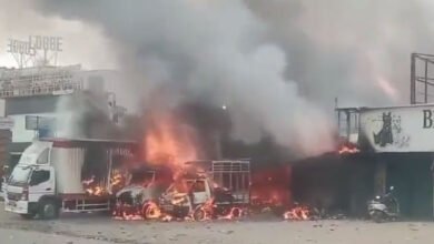 بنگلورو میں پٹاخوں کی دکان میں آگ لگنے سے ہلاکتوں کی تعداد بڑھ کر16 ہو گئی
