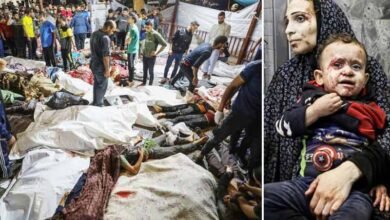 غزہ میں اسپتال پر اسرائیل کے فضائی حملے، سینکڑوں افراد شہید