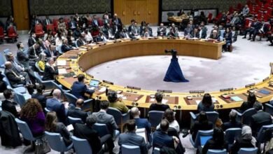 اسرائیل۔فلسطین جنگ، سلامتی کونسل میں قرارداد مسترد
