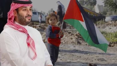 ہم فلسطینی عوام کے ساتھ کھڑے ہیں: شہزادہ محمد بن سلمان
