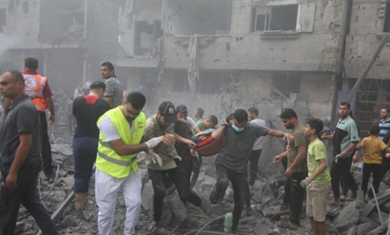 غزہ میں جبالیہ کیمپ پر حملے میں مرنے والوں کی تعداد بڑھ کر 30 ہوئی
