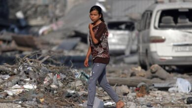 اسرائیلی بمباری کے نتیجے میں 12 لاکھ سے زیادہ شہری بے گھر