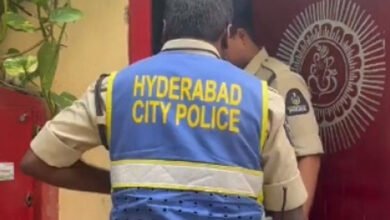 حیدرآباد:پولیس کی تلاشی مہم۔50تولے سونابرآمد