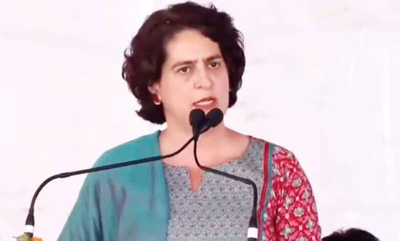 کانگریس بدعنوانی کے خاتمے اور آئین کو بچانے کے مسئلہ پر لڑ رہی ہے: پرینکا گاندھی