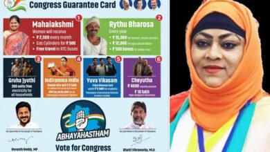 تلنگانہ انتخابات: کانگریس کی 6 ضمانتیں عوام کے لئے بڑا تحفہ: محترمہ شیراز خان