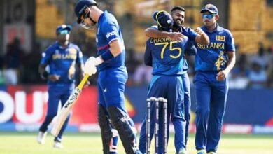 سری لنکا نے انگلینڈ کو8 وکٹوں سے شکست دے دی