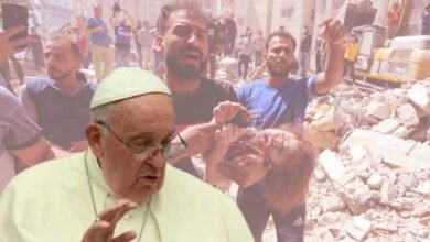 تشدد کا خاتمہ ضروری:پوپ فرانسیس