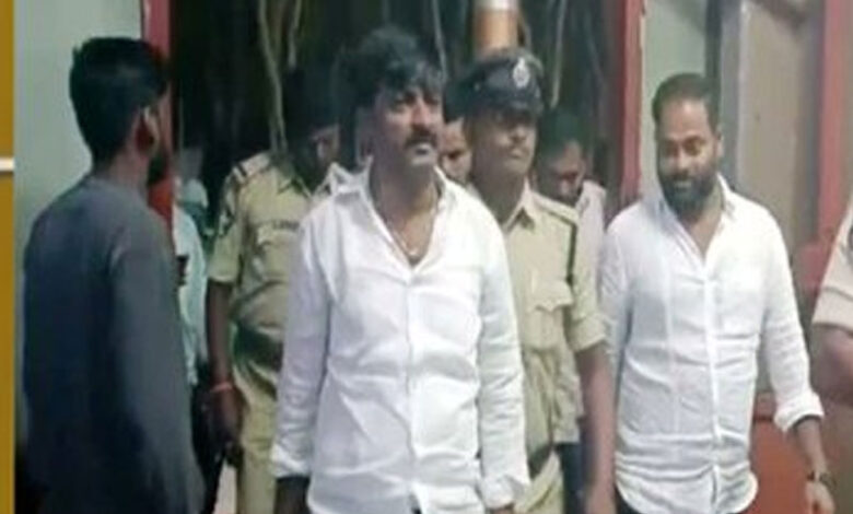 اے پی:تلگودیشم لیڈربی ٹیک روی گرفتار