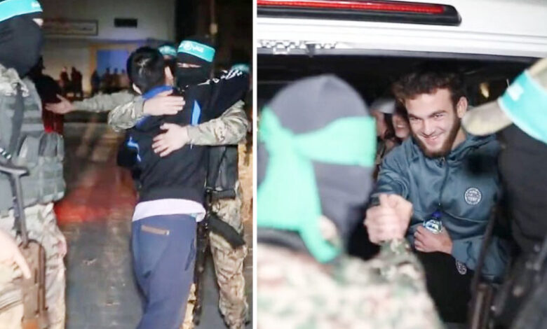 غزہ کی پٹی سے 16 یرغمالی اسرائیل پہنچ گئے